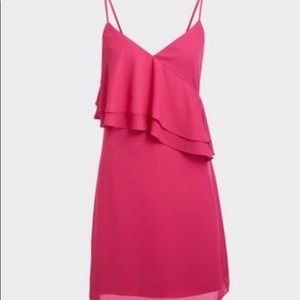 Worn once!! Jcrew dress pink size 12
